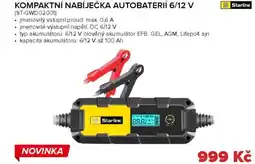 Auto Kelly STARLINE Kompaktní nabíječka autobaterií 6/12 v nabídka
