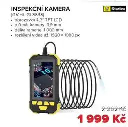 Auto Kelly STARLINE Inspekční kamera nabídka