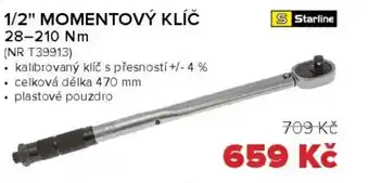 Auto Kelly STARLINE 1/2" momentový klíč nabídka