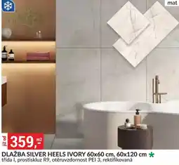 Baumax Dlažba silver heels ivory nabídka