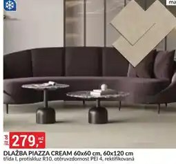 Baumax Dlažba piazza cream nabídka
