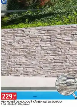 Baumax Venkovní obkladový kámen altea sahara nabídka