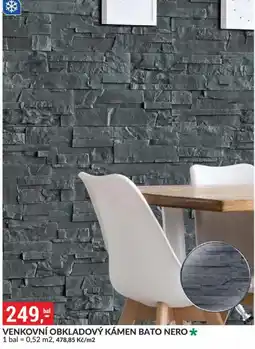 Baumax Venkovní obkladový kámen bato nero nabídka