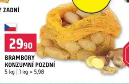 Terno Brambory konzumní pozdní nabídka