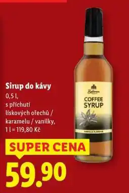 Lidl SIRUP DO KÁVY nabídka