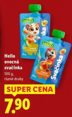 Lidl Hello Ovocná svačinka nabídka