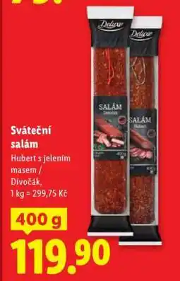 Lidl SVÁTEČNÍ SALÁM nabídka