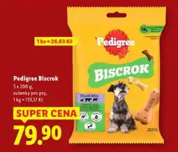 Lidl Pedigree Biscrok nabídka