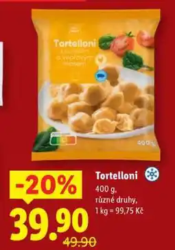 Lidl Tortelloni nabídka