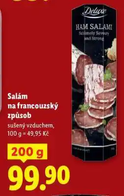 Lidl Salám na francouzský způsob nabídka