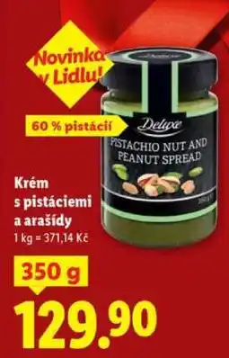 Lidl Krém s pistáciemi a arašídy nabídka