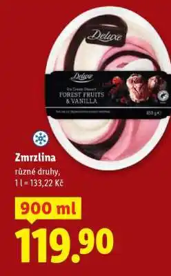Lidl Zmrzlina Deluxe nabídka