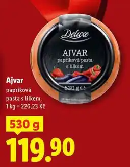 Lidl Ajvar nabídka