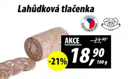 ZEMAN Lahůdková tlačenka nabídka