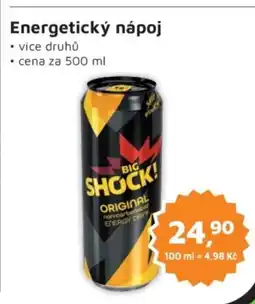 Můjobchod Energetický nápoj nabídka