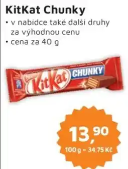 Můjobchod KitKat Chunky nabídka