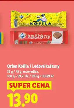 Lidl Ledové kaštany nabídka