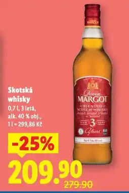 Lidl Skotská whisky nabídka