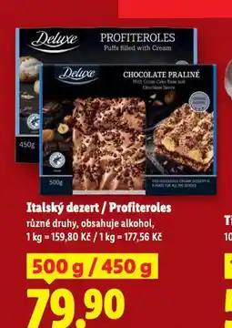 Lidl Italský dezert nabídka
