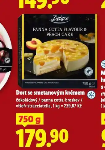 Dort se smetanovým sýrem