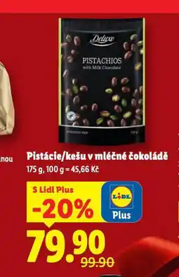 Lidl Kešu v mléčné čokoládě nabídka