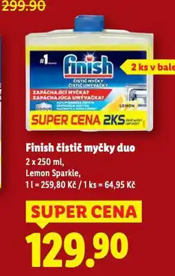 Lidl Finish čistič myčky nabídka