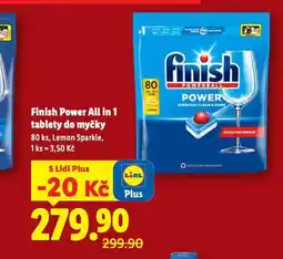 Lidl Finish tablety do myčky nabídka