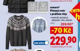 Lidl Pletený svetr nabídka