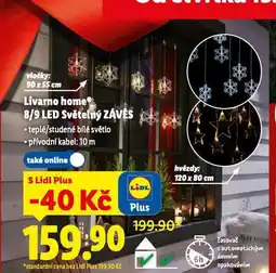 Lidl Led světelný závěs nabídka