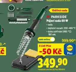 Lidl Pájecí sada nabídka