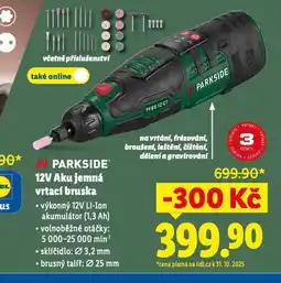 Lidl Aku jemná vrtací bruska nabídka