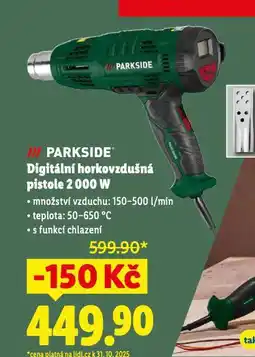 Lidl Digitální horkovzdušná pistole nabídka
