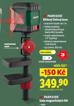 Lidl Křížový liniový laser nabídka