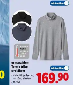 Lidl Termo triko s rolákem nabídka