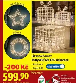 Lidl Led dekorace nabídka
