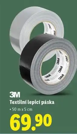 Lidl Textilní lepicí páska nabídka