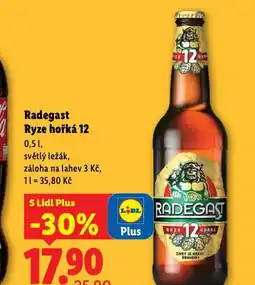 Lidl Pivo radegast nabídka
