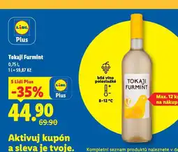 Lidl Tokaji furmint nabídka