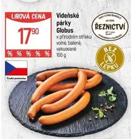 Globus Vídeňské párky Globus nabídka