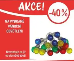 Globus Na vybrané vánoční osvětlení nabídka