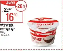 Globus VÁŠ VÝBĚR Cottage sýr nabídka