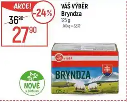 Globus VÁŠ VÝBĚR Bryndza nabídka