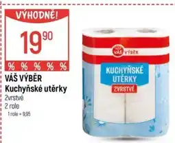 Globus VÁŠ VÝBĚR Kuchyňské utěrky nabídka