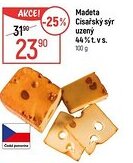 Globus Madeta Císařský sýr uzený 44%t.vs. nabídka