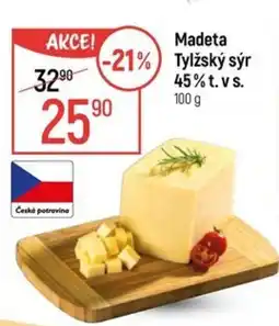 Globus Madeta Tylžský sýr 45% t.v.s nabídka
