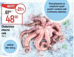 Globus Chobotnice obecná celá nabídka