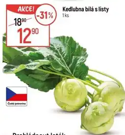 Globus Kedlubna bílá s listy nabídka