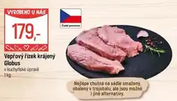 Globus Vepřový řízek krájený Globus nabídka