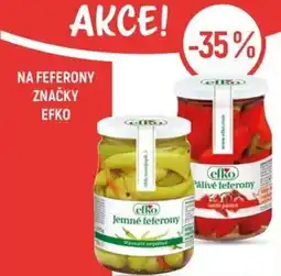 Globus Na feferony značky Efko nabídka