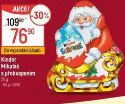Globus Kinder Mikuláš s překvapením nabídka
